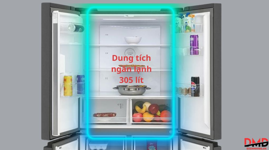 Tủ lạnh Toshiba Inverter 471 lít Multi Door GR-RF606WI-PMV(60)-AG