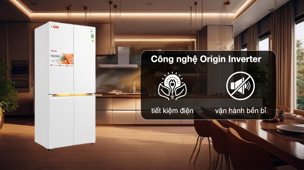 Tủ lạnh Toshiba Inverter 535 lít GR-RF695WI-PGV(67)