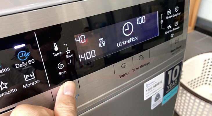 Công nghệ Ultramix trên máy giặt Electrolux