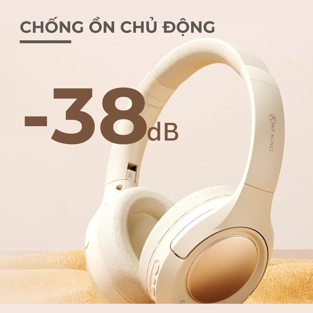 Tận hưởng âm thanh trong trẻo với công nghệ chống ồn chủ động Hybrid ANC trên iKF King