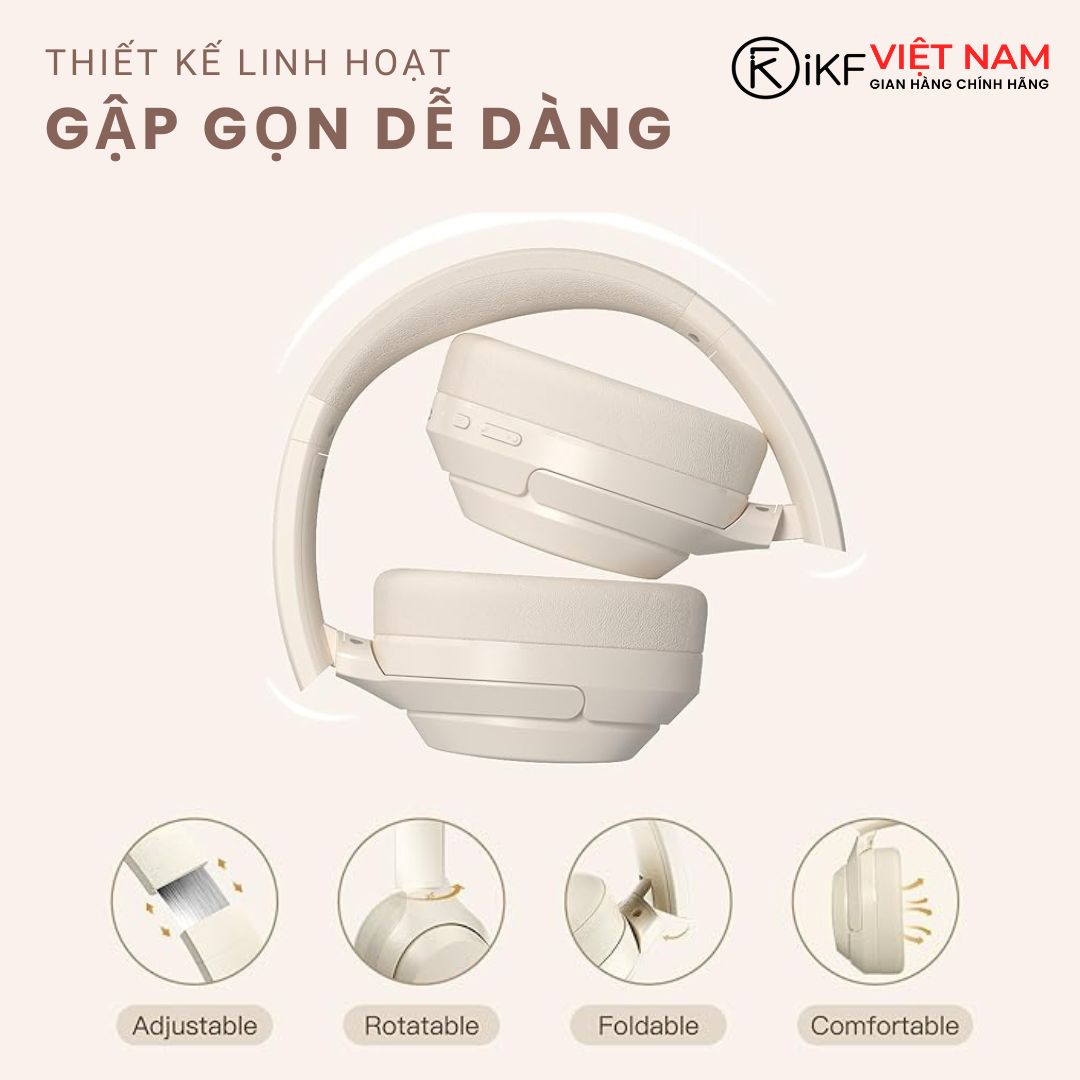 Thiết kế gập gọn với iKF T1 – Tiện lợi mang theo mọi nơi.