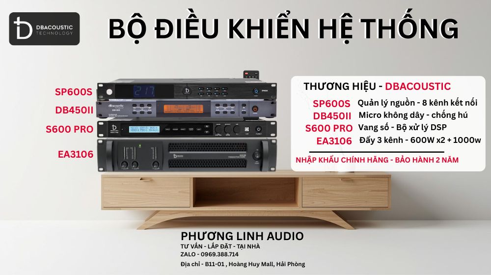 Điều khiển hệ thống Dbacoustic DB40