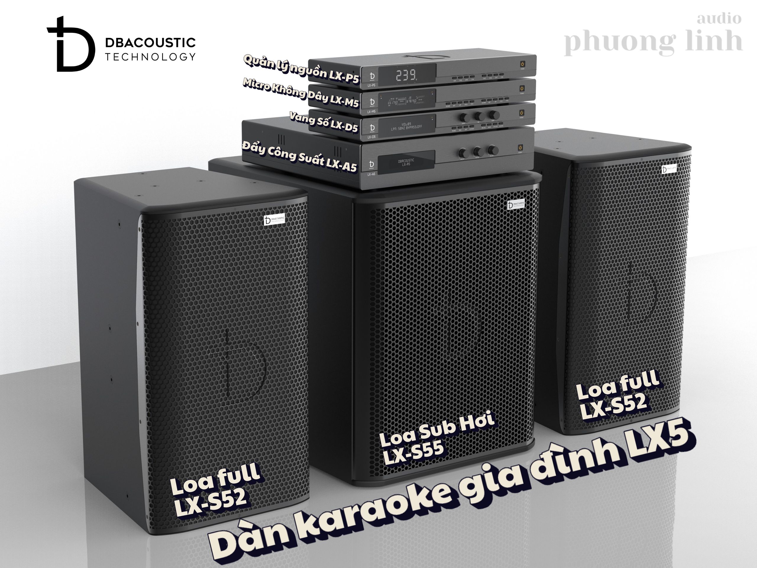 Dàn karaoke gia đình DbAcoustic LX5