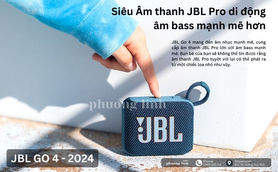 Âm thanh JBL Pro siêu di động
