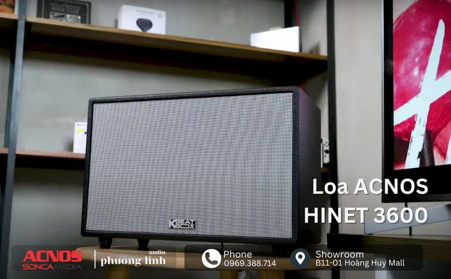 Loa ACNOS HiNet 3600 Công suất 200W