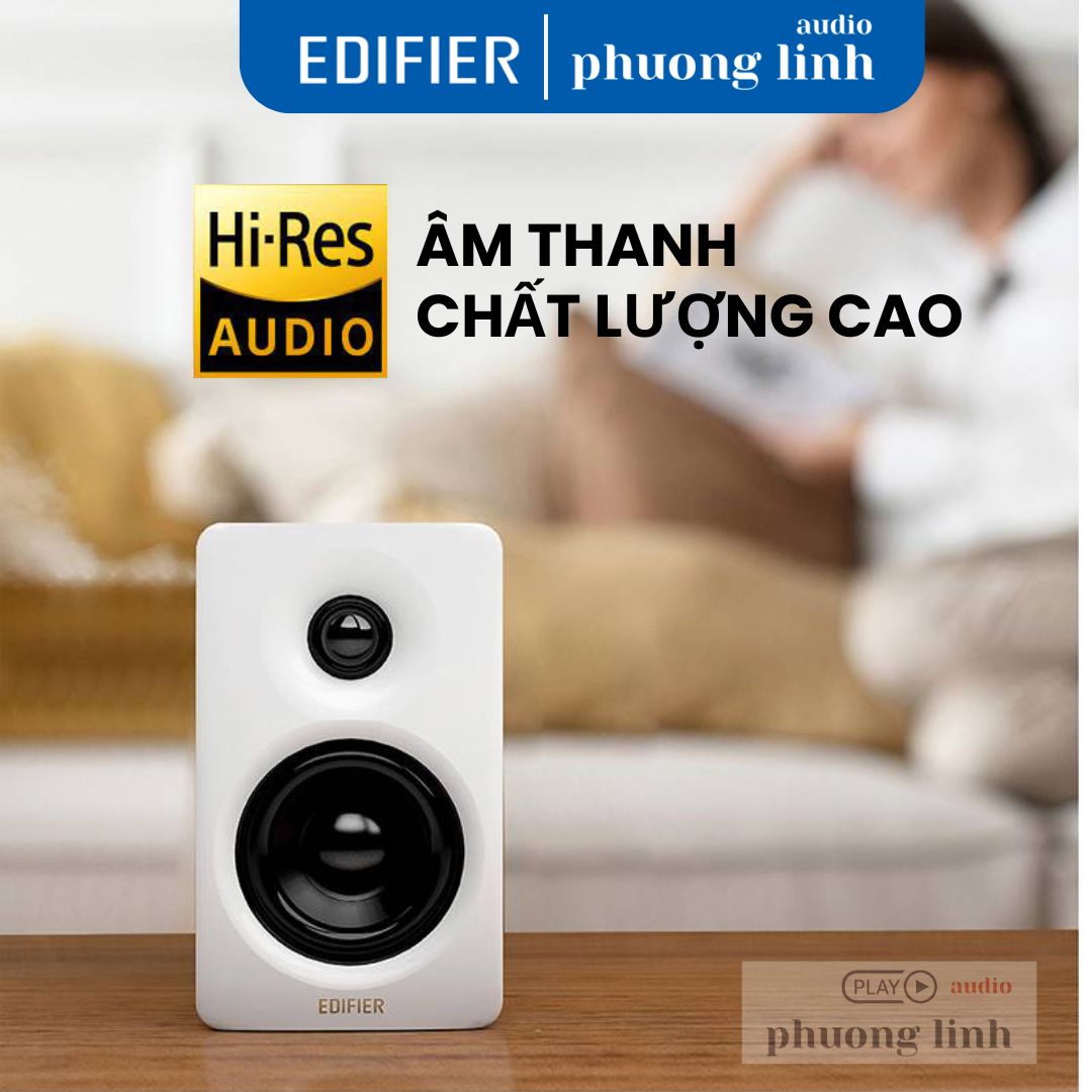 Edifier M60 Truyền tải âm thanh độ phân giải cao qua dây nối