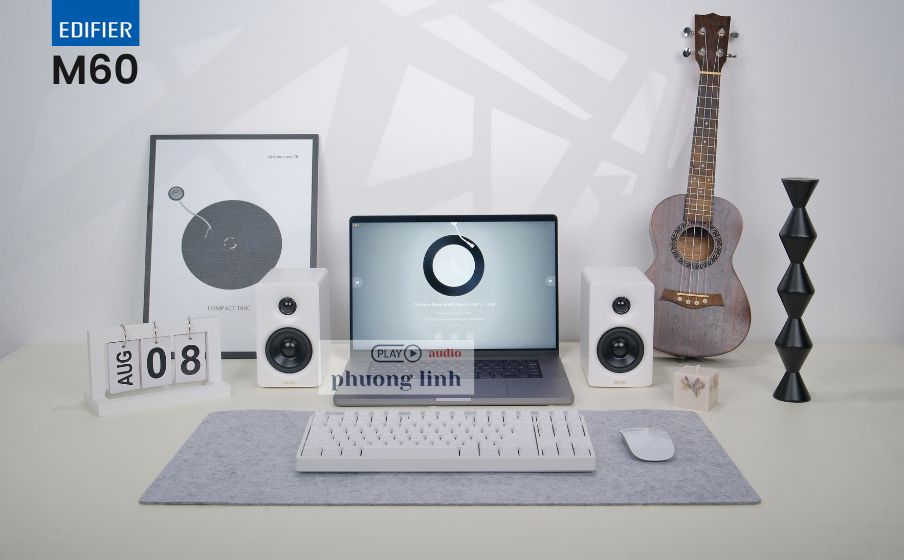 Loa Edifier M60 - Decor tuyệt đẹp với màu trắng tinh tế