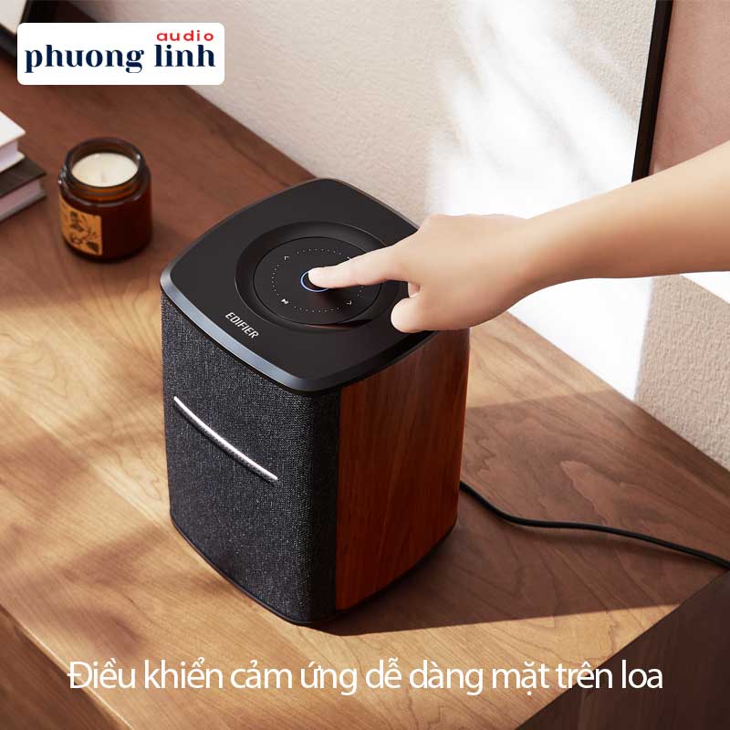 Edifier MS50A điều khiển chạm mặt trên loa