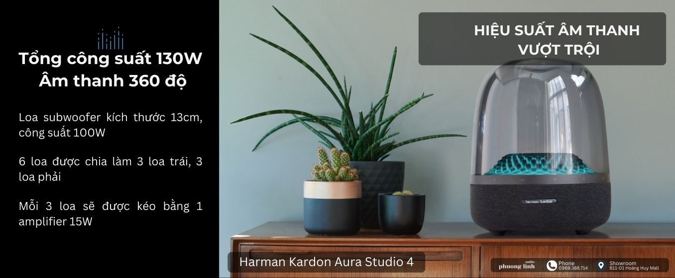 Aura Studio 4 mang lại trải nghiệm âm thanh vượt trội