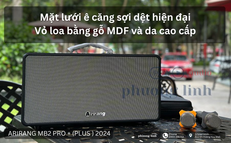 MB2 PRO PLUS Thiết kế nhỏ gọn, chắc chắn