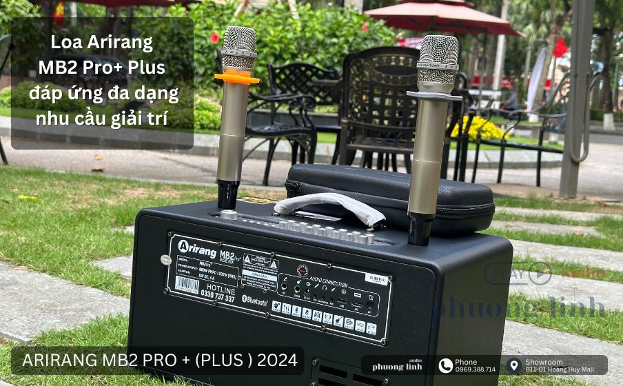 Loa Arirang MB2 Pro+ Plus đáp ứng đa dạng nhu cầu giải trí