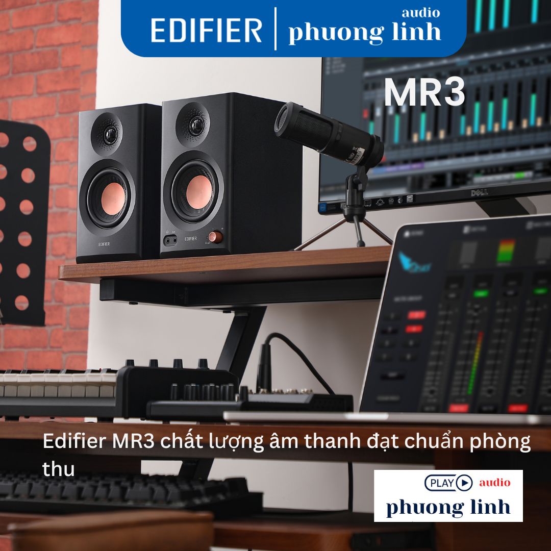 Edifier MR3 Hiệu suất âm thanh đẳng cấp phòng thu