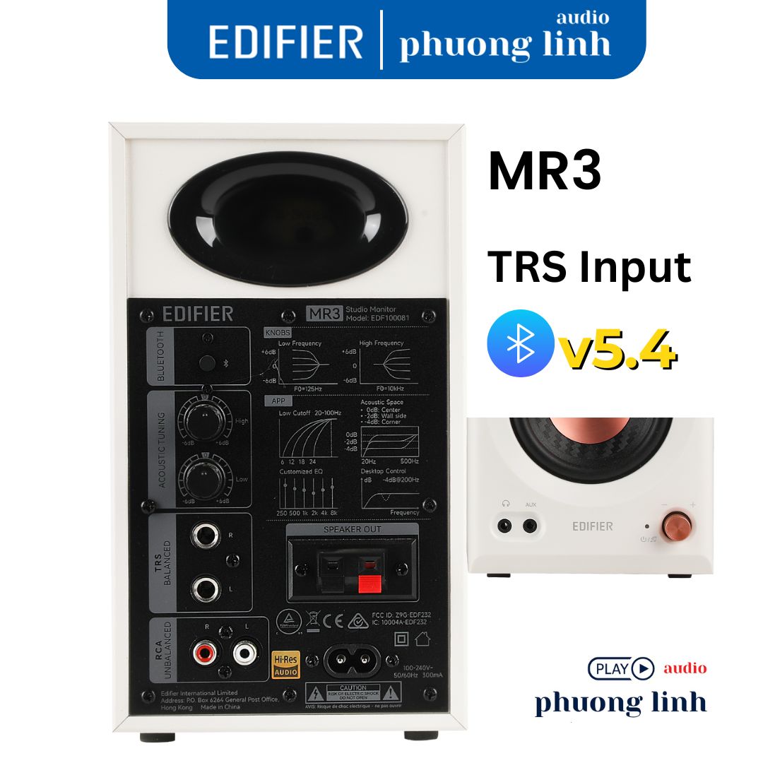 Cổng TRS balance kết nối với các thiết bị âm thanh chuyên nghiệp