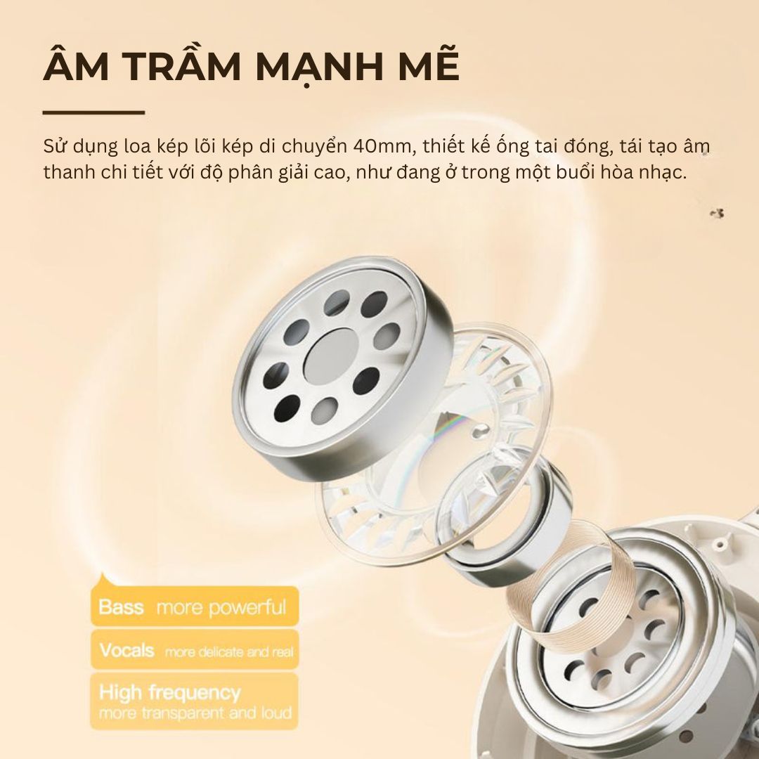 Âm bass sâu từ iKF T1 Pro – Trải nghiệm âm thanh sống động.