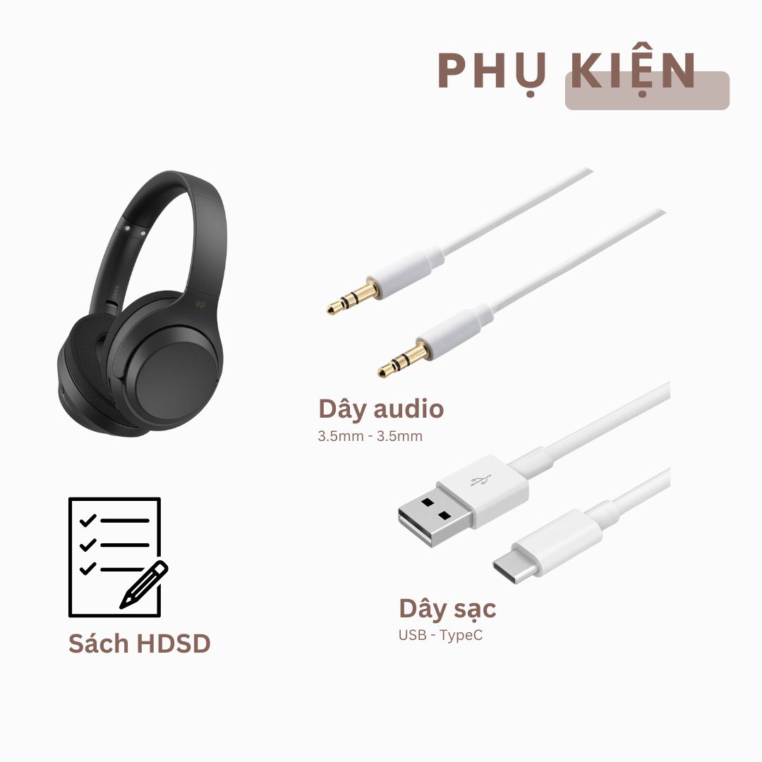Kết nối linh hoạt trên iKF T1 Pro – Không dây và có dây dễ dàng.