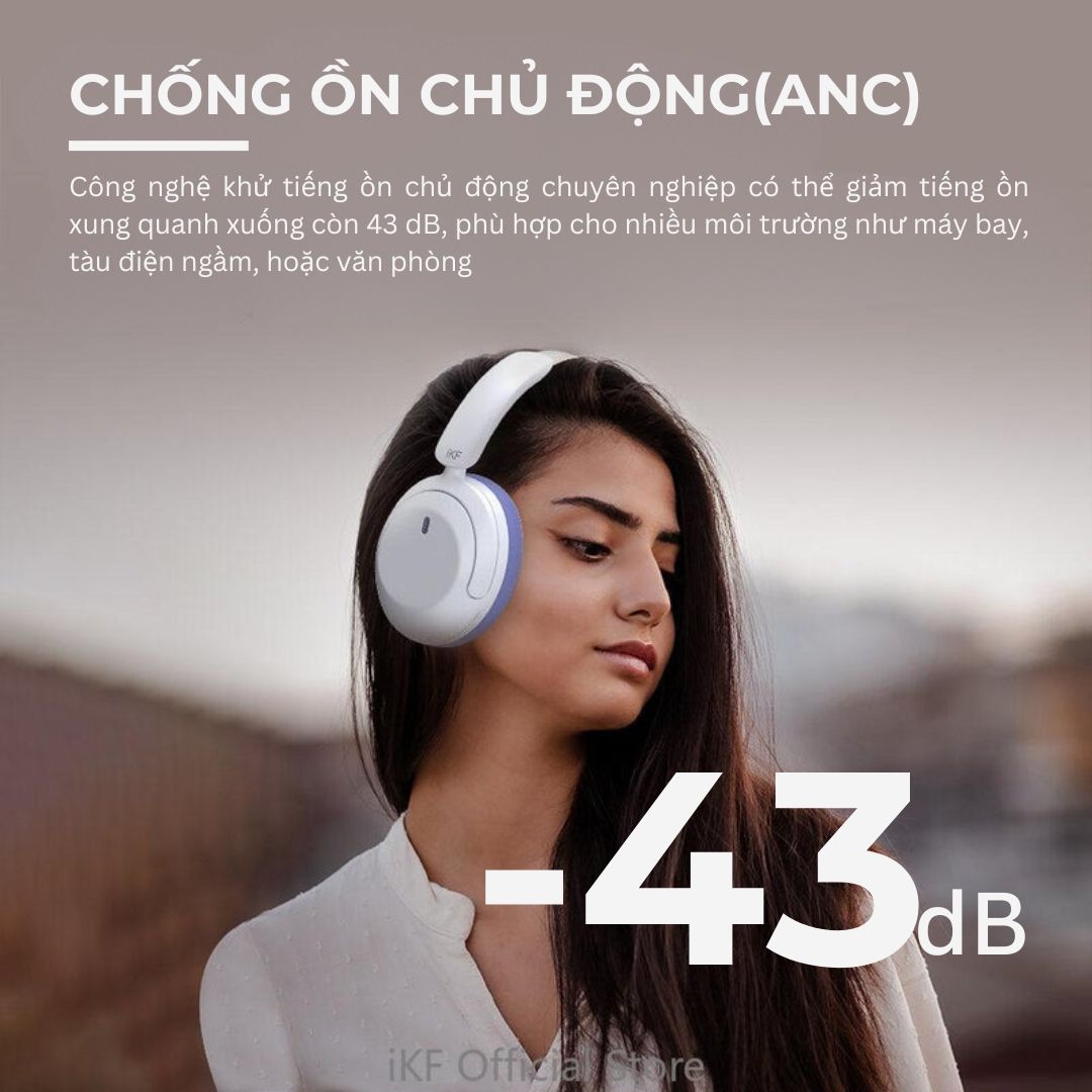 Chống ồn đỉnh cao trên iKF T3 – Giảm tiếng ồn 43dB hiệu quả