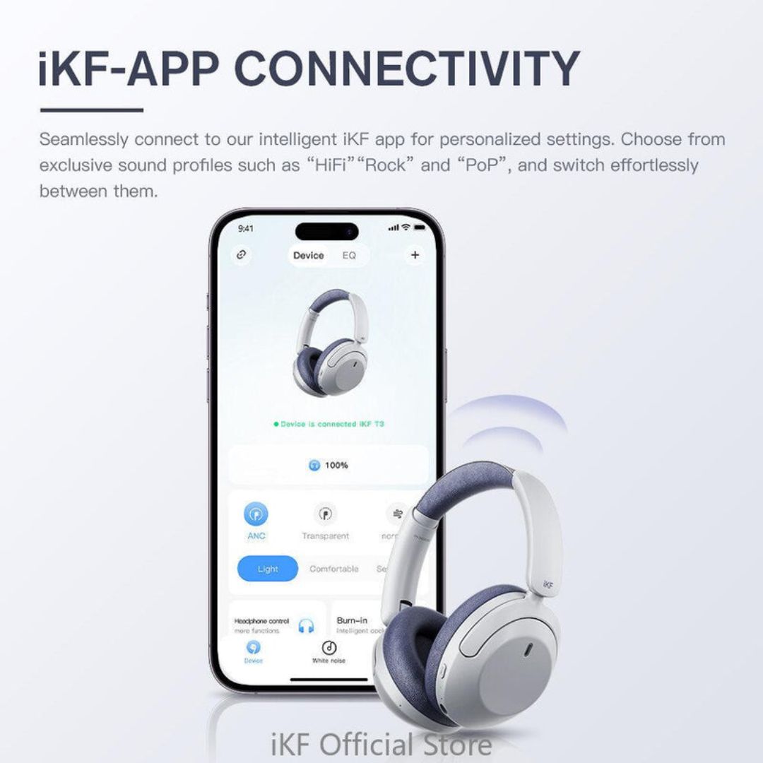 Ứng dụng iKF trên iKF T3 – Tùy chỉnh âm thanh theo ý thích.