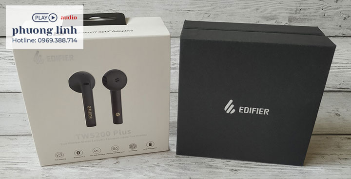 tai nghe bluetooth Edifier TWS200 plus khong day true wireless earbud hai phong