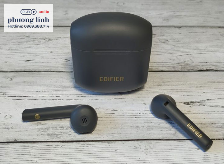 tai nghe bluetooth Edifier TWS200 plus khong day true wireless earbud hai phong