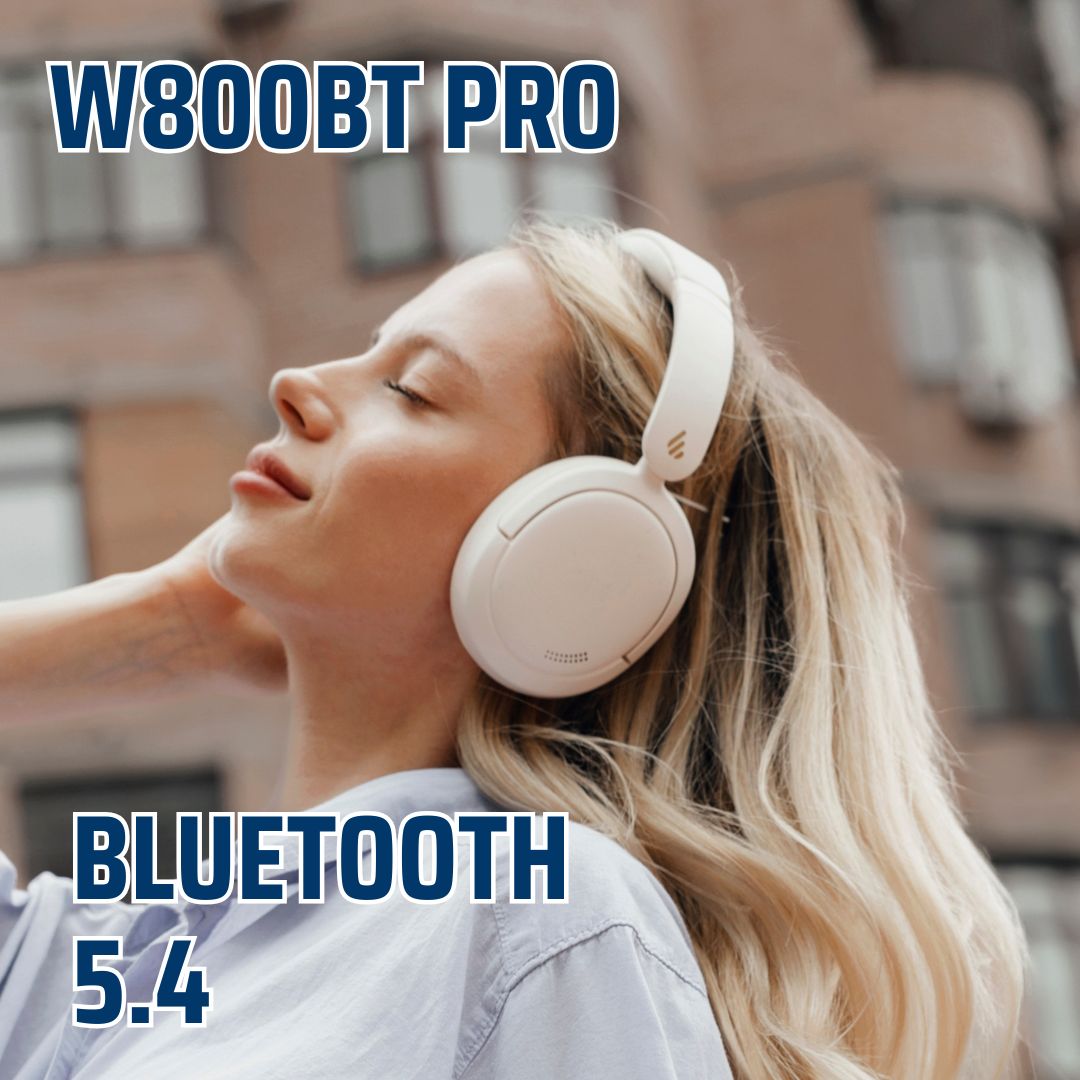 Kết nối mượt mà, đa nhiệm với Edifier W800BT Pro nhờ Bluetooth V5.4.