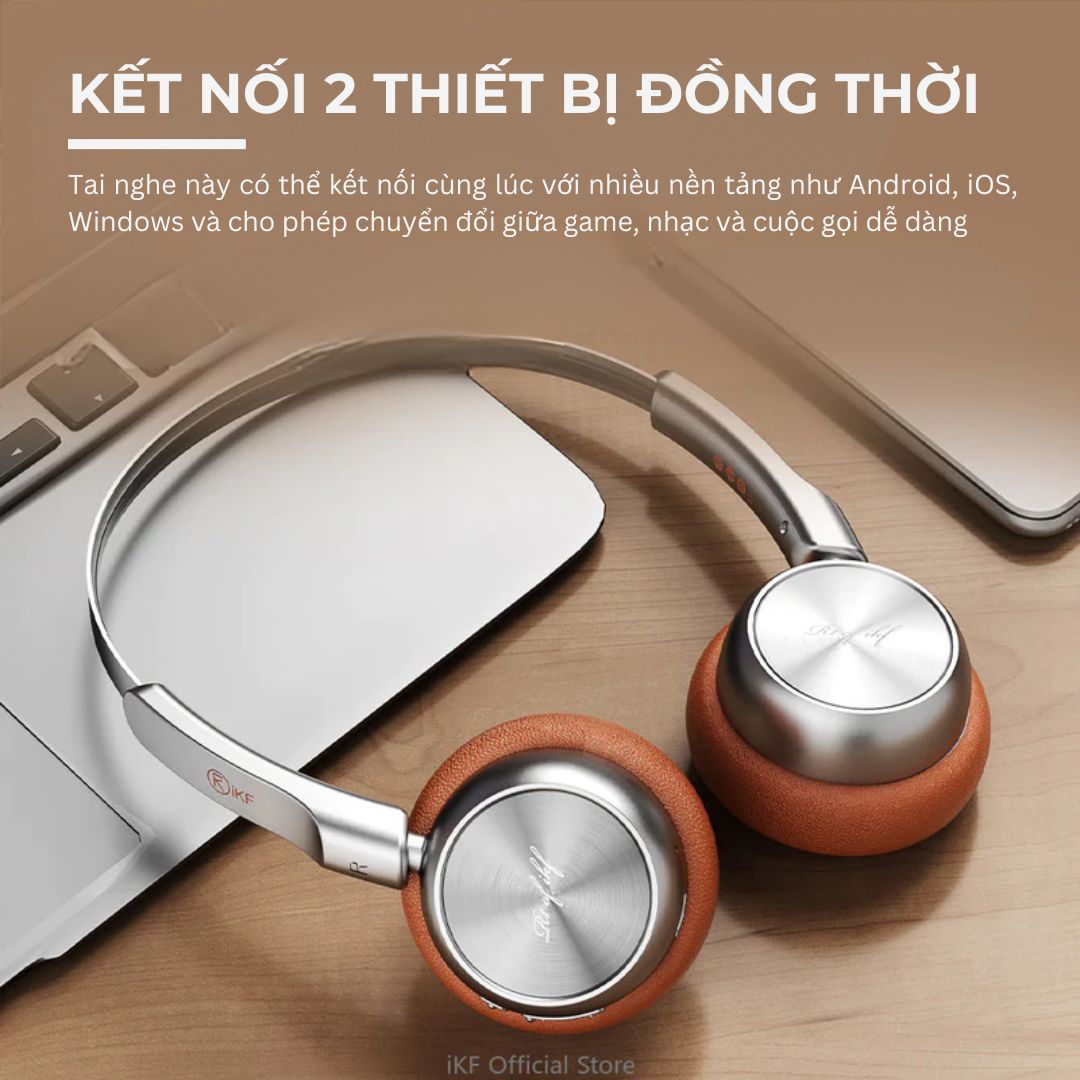 Kết nối hai thiết bị cùng iKF R1 – Đa nhiệm mượt mà, tiện lợi.