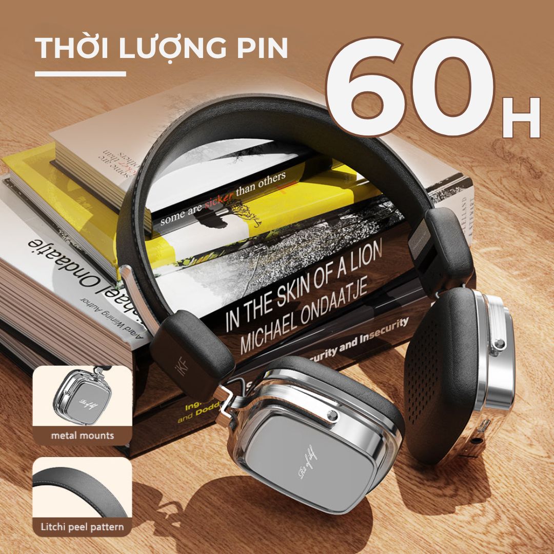 iKF R2 – Hơn 60 giờ sử dụng không lo hết pin.