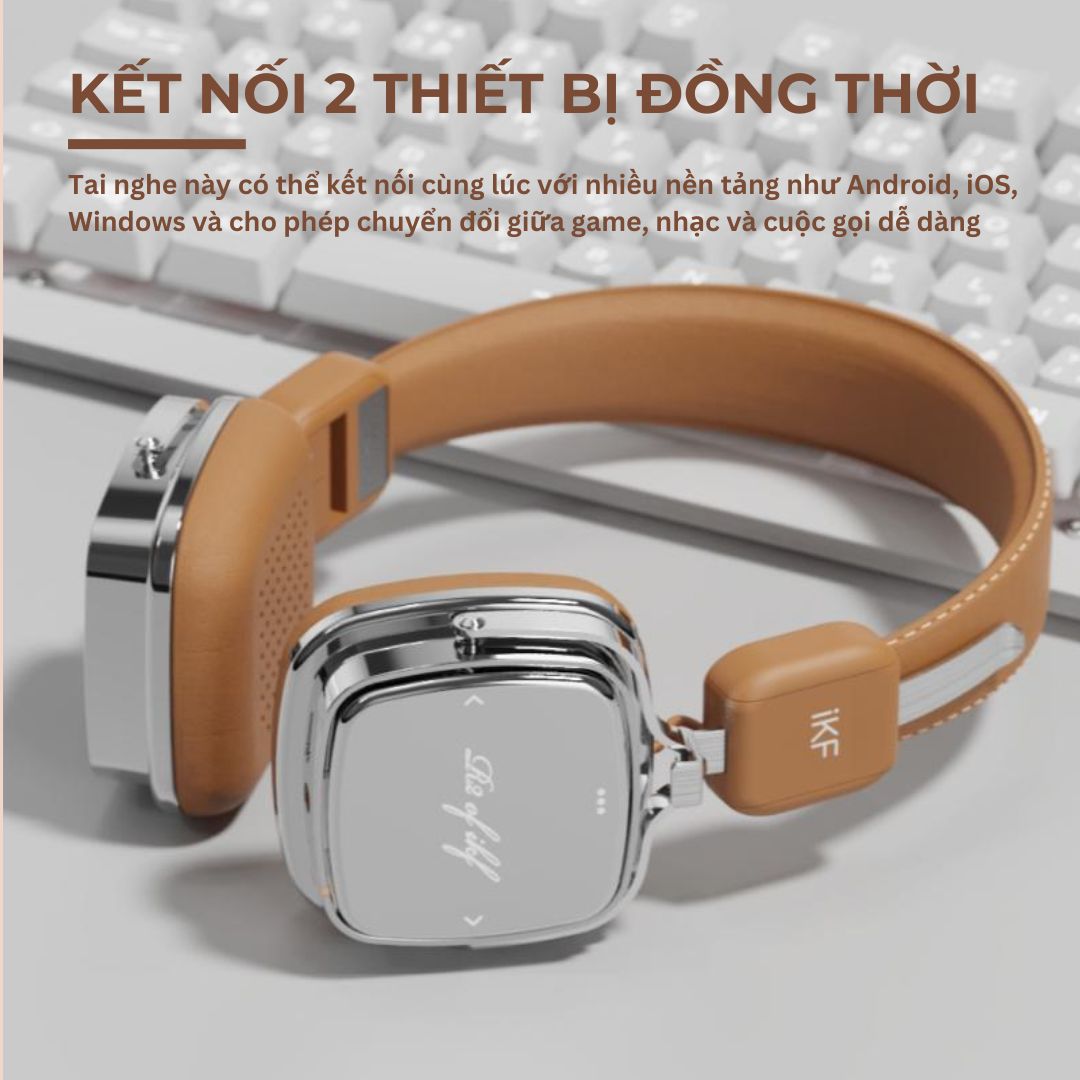 iKF R2 – Bluetooth 5.4 và chế độ AUX linh hoạt