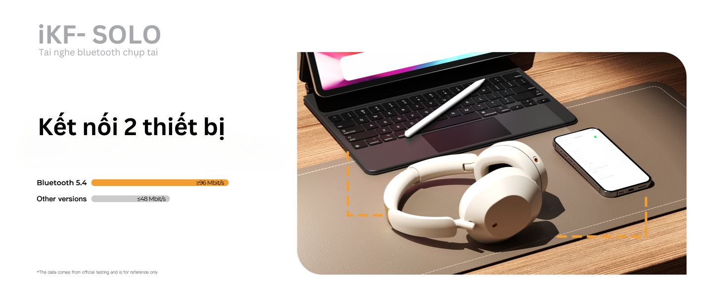 Tai nghe bluetooth kết nối đồng thời 2 thiết bị