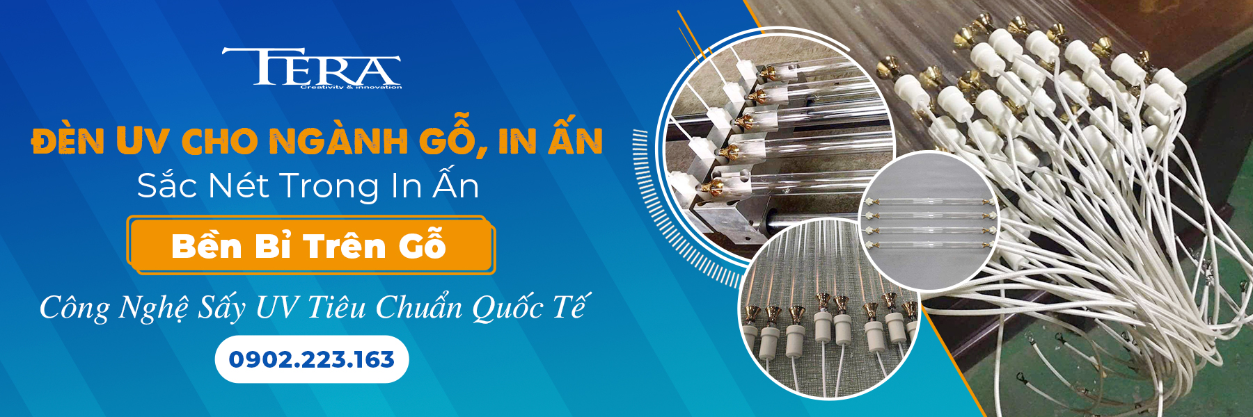 Đèn uv cho máy ngành nhựa