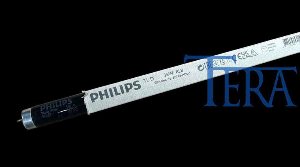 Thông số kỹ thuật của Bóng đèn soi màu Philips UVA TL-D 36W 120cm BLB (black lamp)