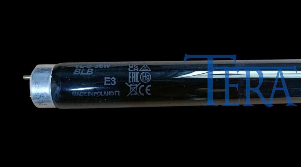 Tera - Đơn vị phân phối chính hãng Bóng đèn soi màu Philips UVA TL-D 36W 120cm BLB (Black Lamp)