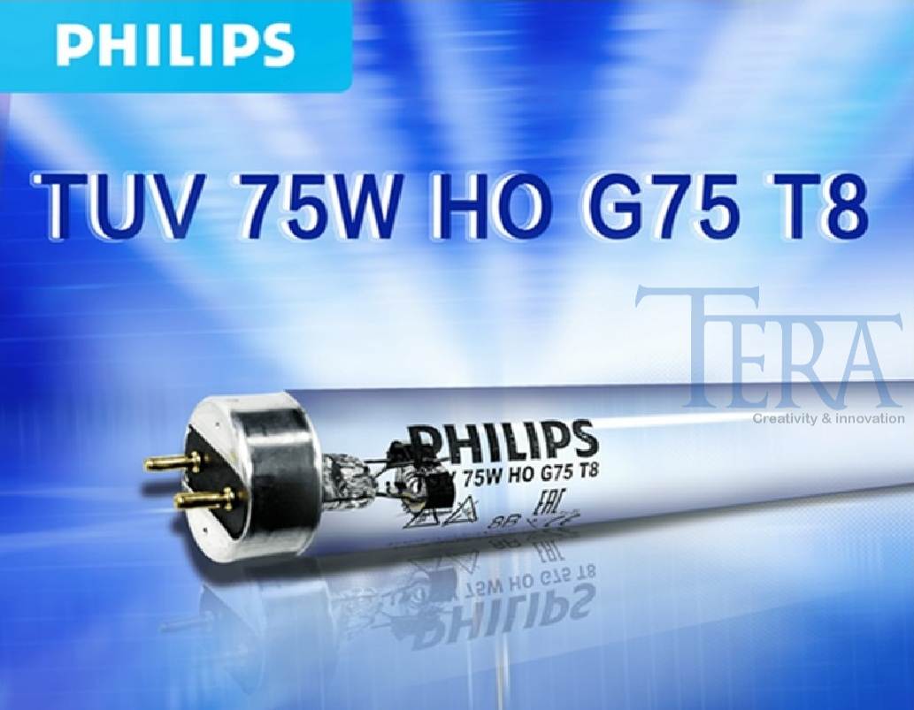 Đèn TUV UVC diệt khuẩn 75W HO Philips 120cm T8 G13