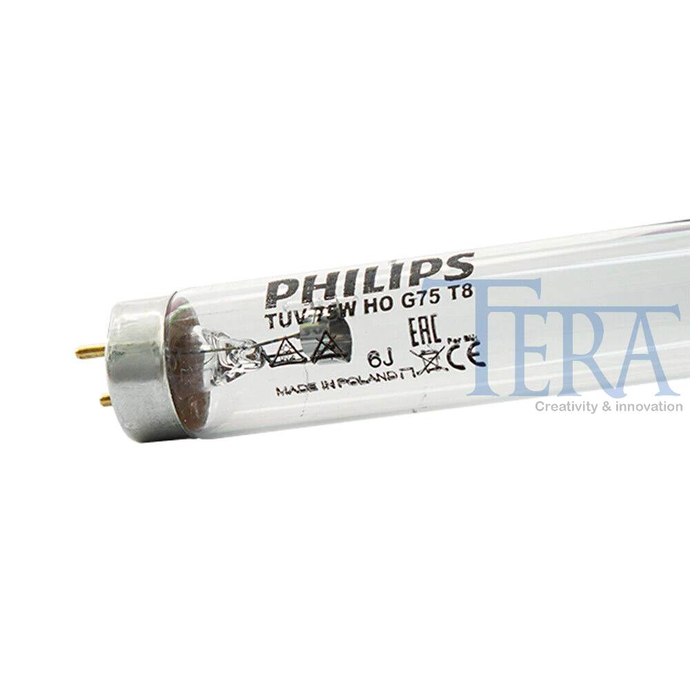 Đèn TUV UVC diệt khuẩn 75W HO Philips 120cm T8 G13