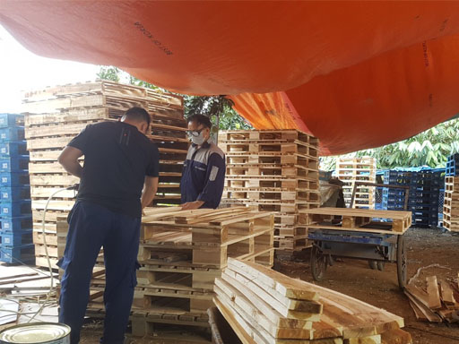 Địa chỉ cung cấp pallet gỗ keo ở Bắc Ninh giá rẻ