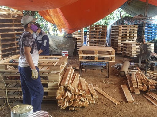Cung cấp pallet gỗ tại Hà Đông Hà Nội giá rẻ