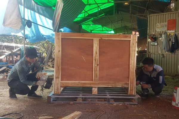 Đơn vị cung cấp thùng gỗ tại Vĩnh Phúc uy tín