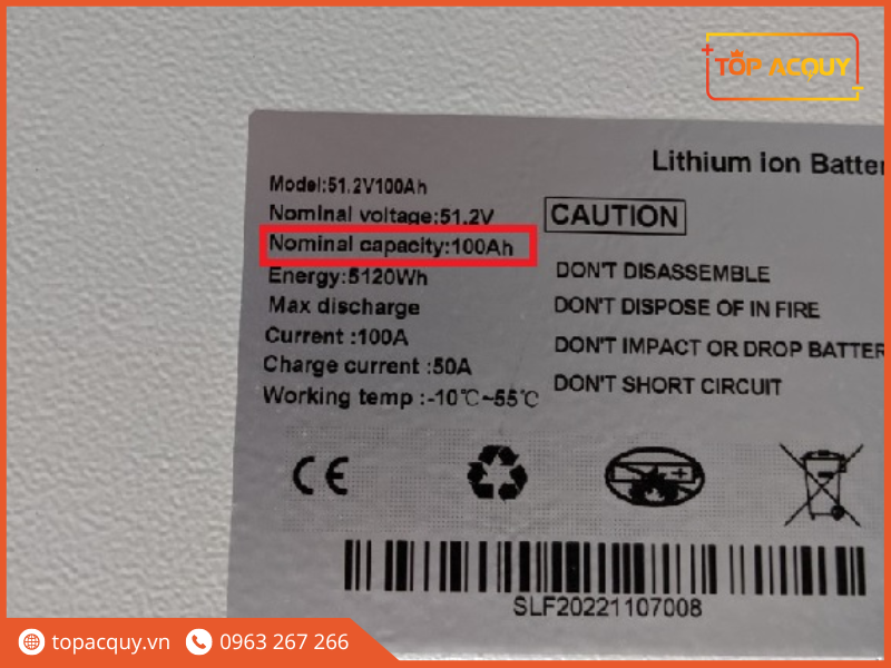 1 Ah bằng bao nhiêu mAh