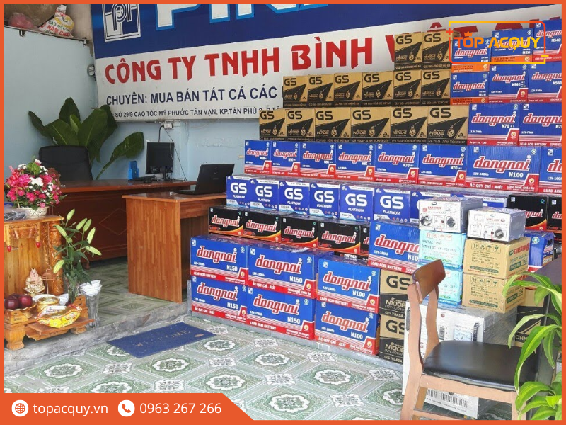 Bình Việt Phát ắc quy Bình Dương