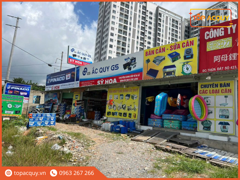 Sỉ Hoa ắc quy Bình Dương