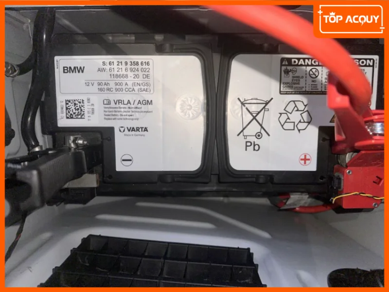 Thông số bình ắc quy BMW M3