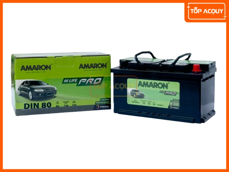 Ắc quy Amaron cadillac srx4