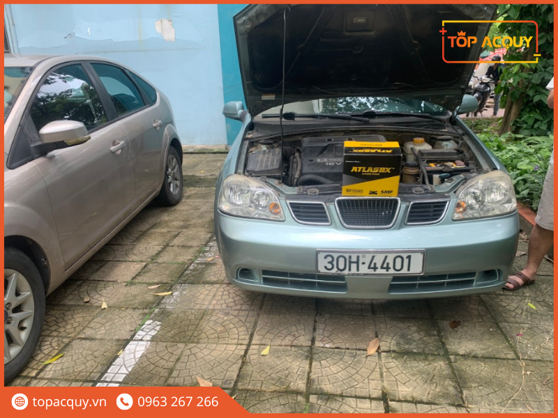 ắc quy xe lacetti