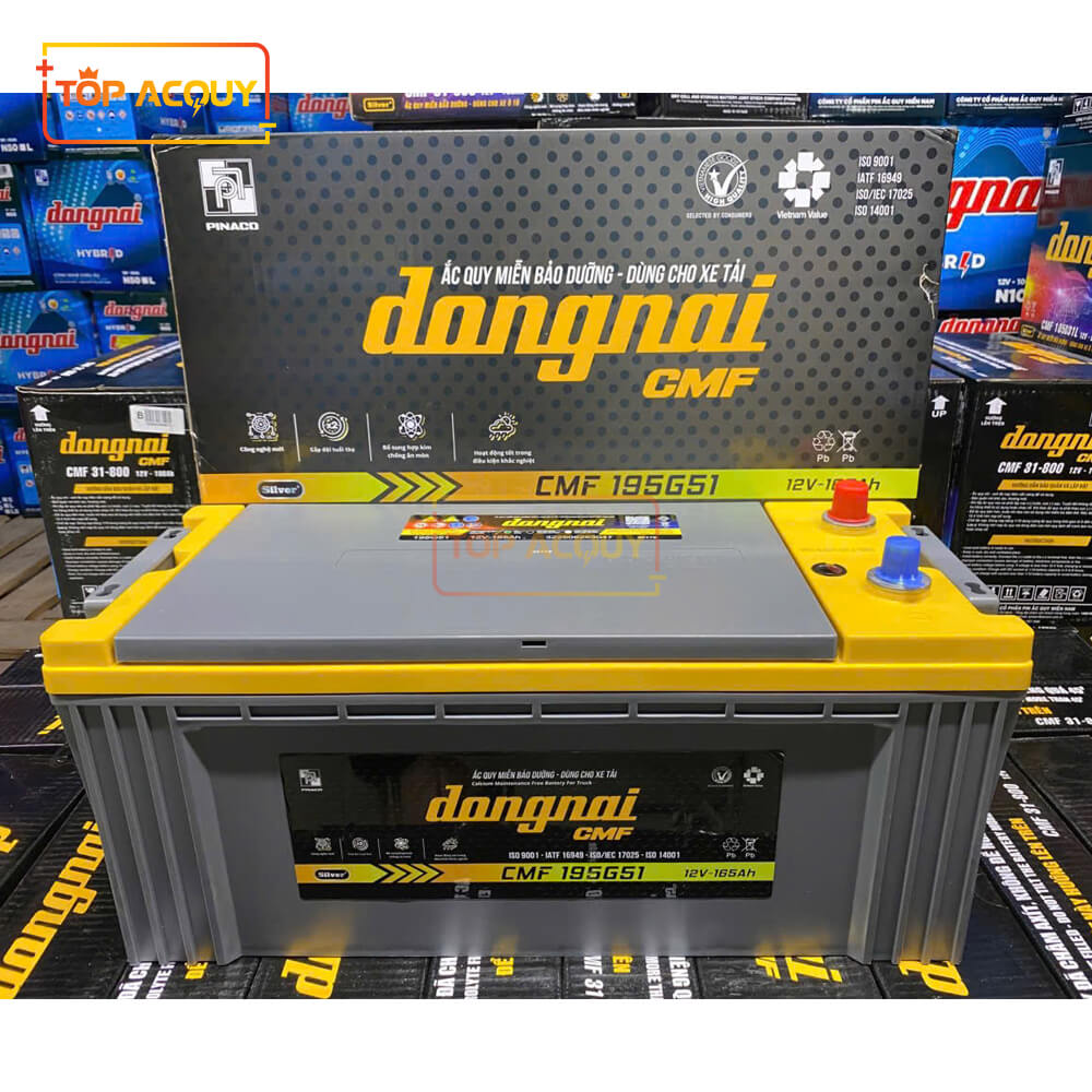 Ắc quy Đồng Nai 12V 165AH CMF 195G51