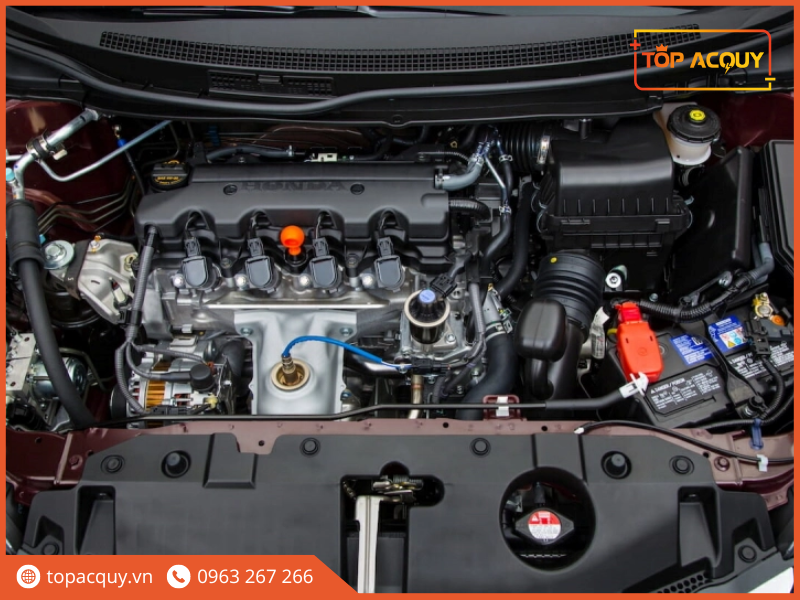 ắc quy honda civic