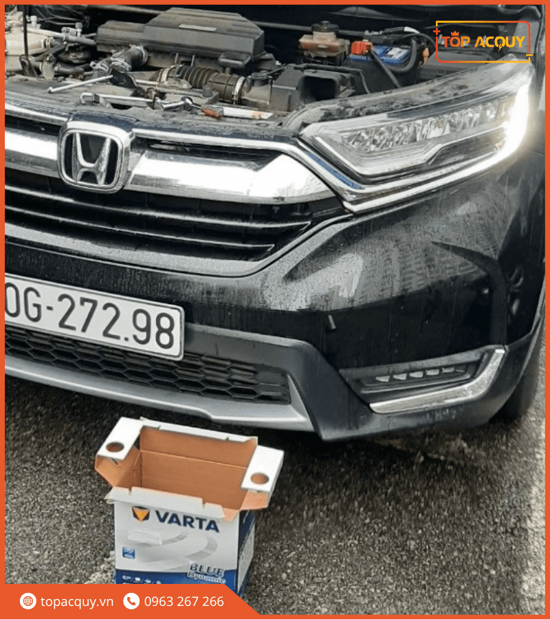ắc quy honda crv