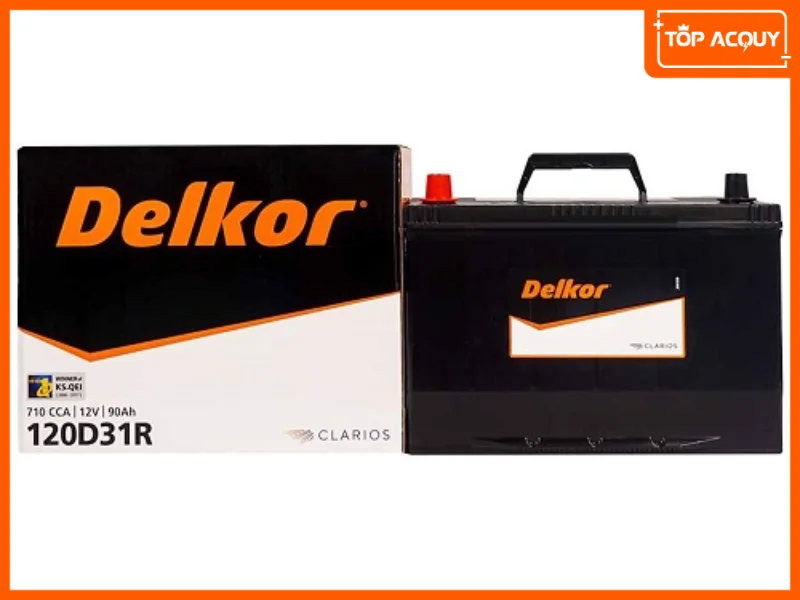 Ắc quy Delkor Huyndai Galloper