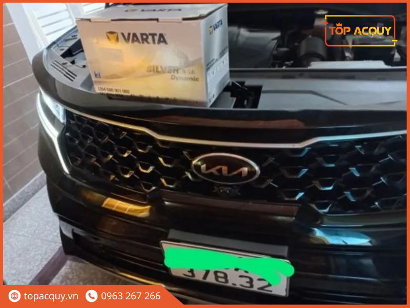 bình ắc quy kia seltos