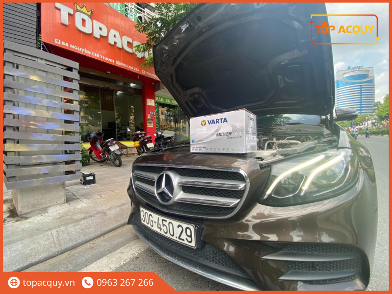 ắc quy xe mercedes e300