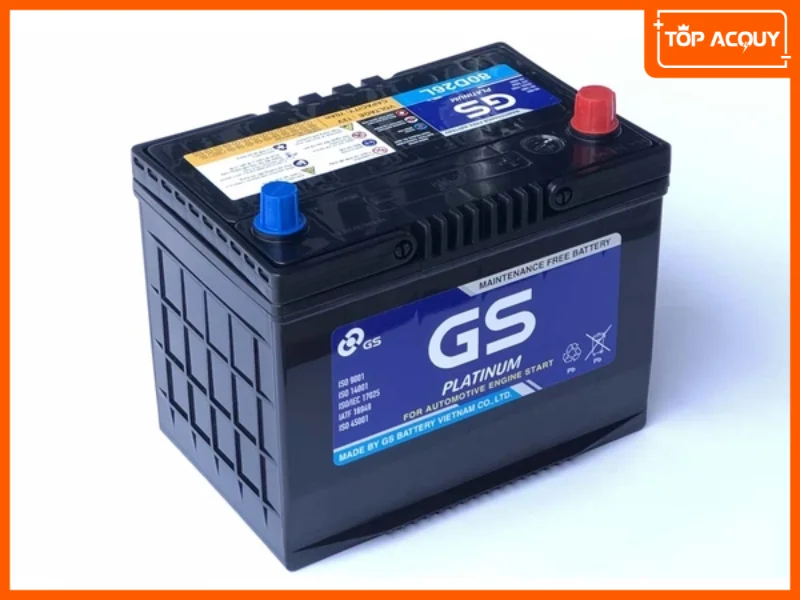 Ắc quy GS mitsubishi zinger