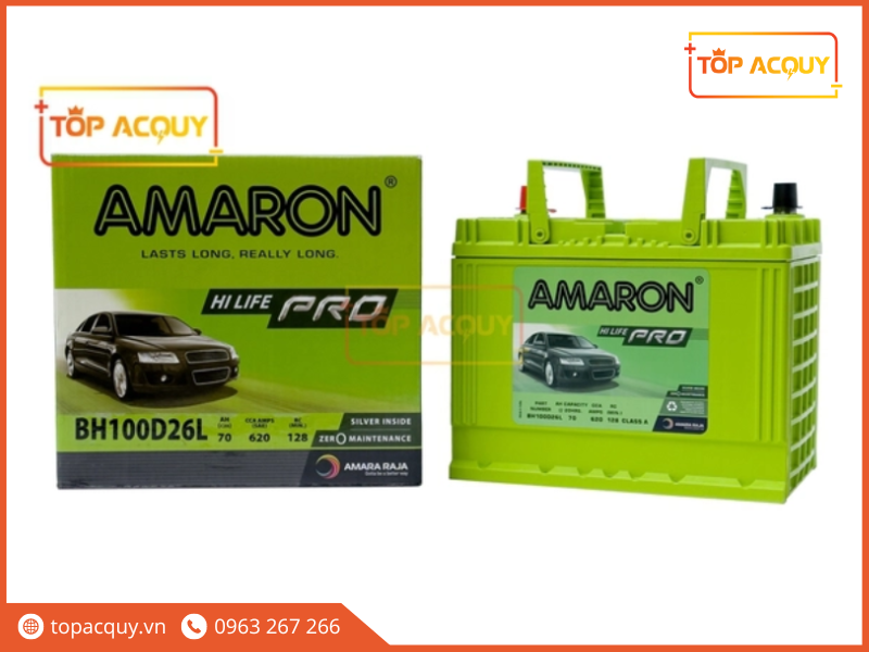 ắc quy xe Cadillac